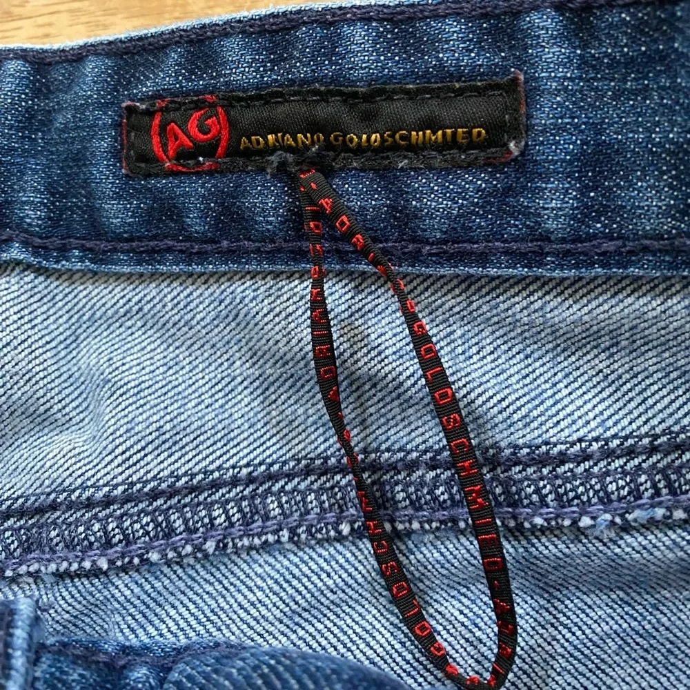 AG Adriano Goldschmied The Athena Cotton Blend Capri Jeans‎